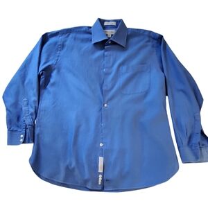 John W Nordstrom Herringbone Button Up Tailored Fit Dress Shirt Career